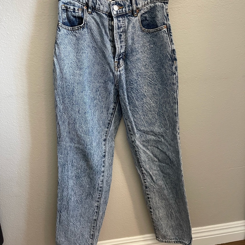 PacSun Acid Wash Straight Leg Jeans